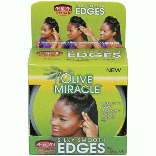 African Pride Olive Miracle Silky Smooth Edges 2.25oz